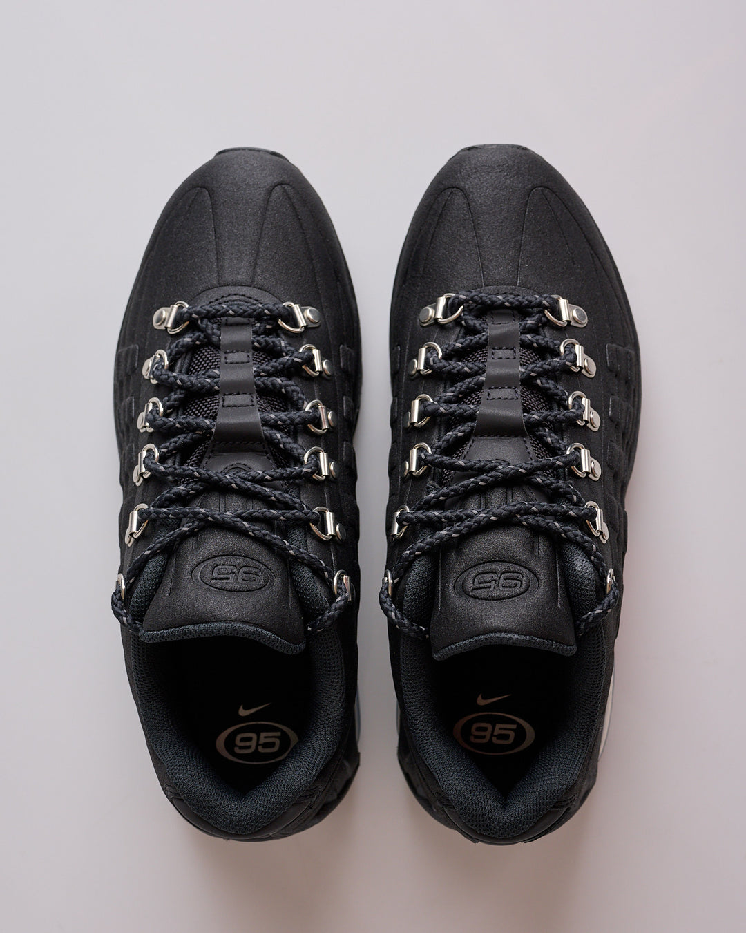 Nike Air Max 95 Big Bubble "I-95" Black Black-Off Noir-Metallic Silver IQ1662 045