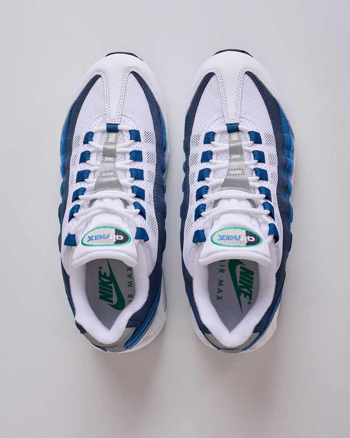 Nike Air Max 95 OG White Emerald Green-Lake Blue IH7855 100