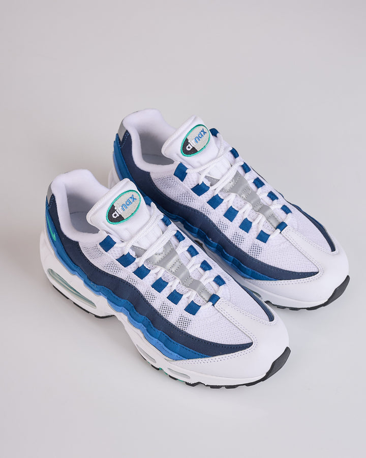 Nike Air Max 95 OG White Emerald Green-Lake Blue IH7855 100