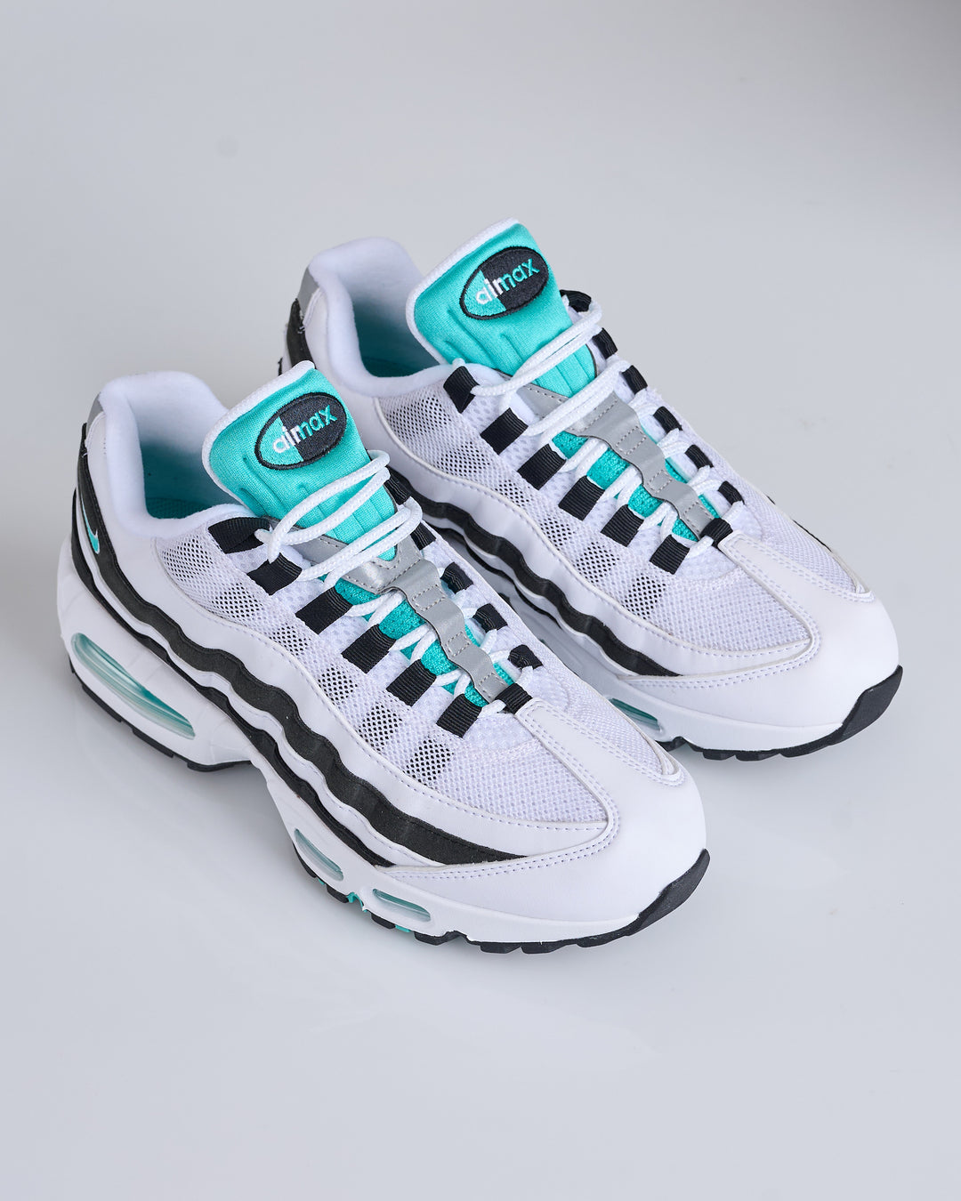 Nike Air Max 95 OG White/Hyper Jade-Black-Metallic Silver