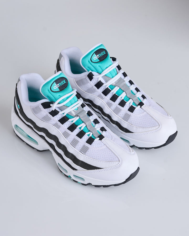 Nike Air Max 95 OG White/Hyper Jade-Black-Metallic Silver