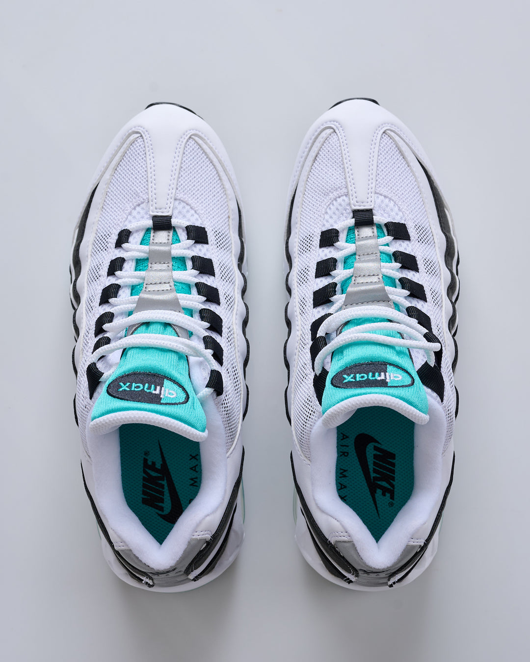 Nike Air Max 95 OG White/Hyper Jade-Black-Metallic Silver