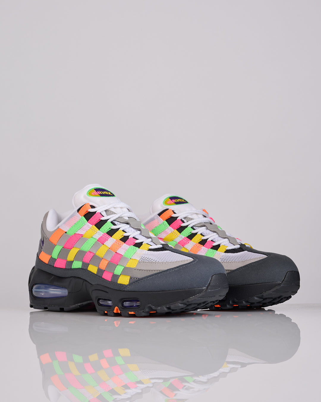Nike Air Max 95 Big Bubble Woven White/Purple Dynasty-Pearl Grey