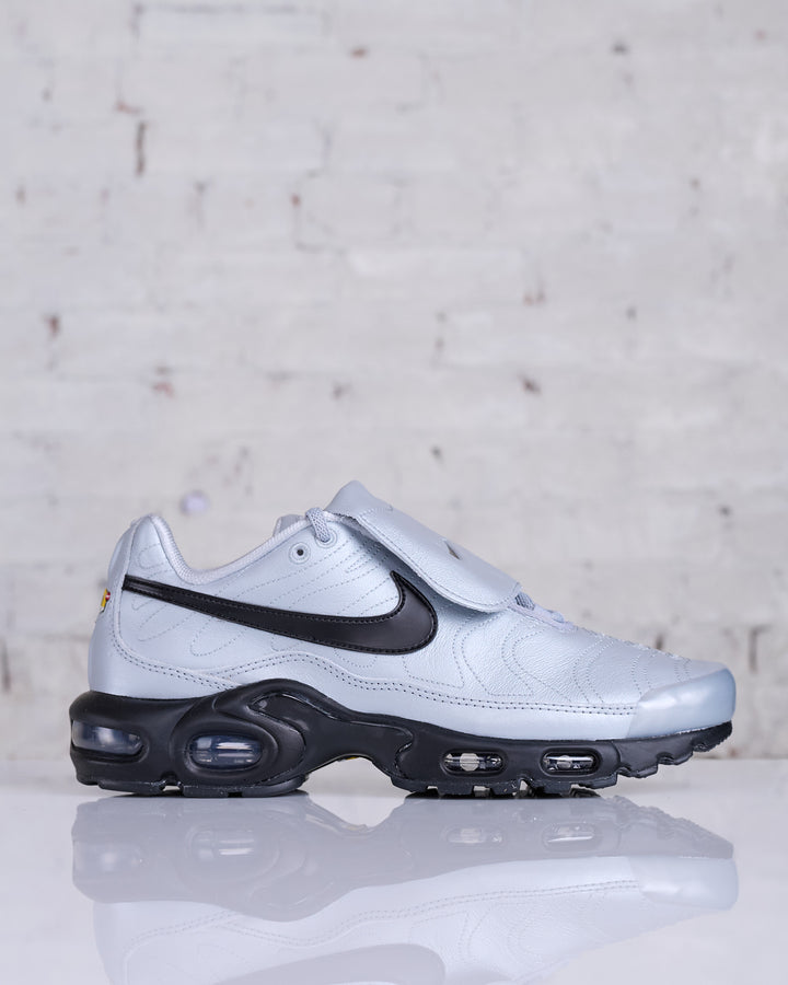 Nike Men's Air Max Plus Wolf Grey/Black-Metallic Silver