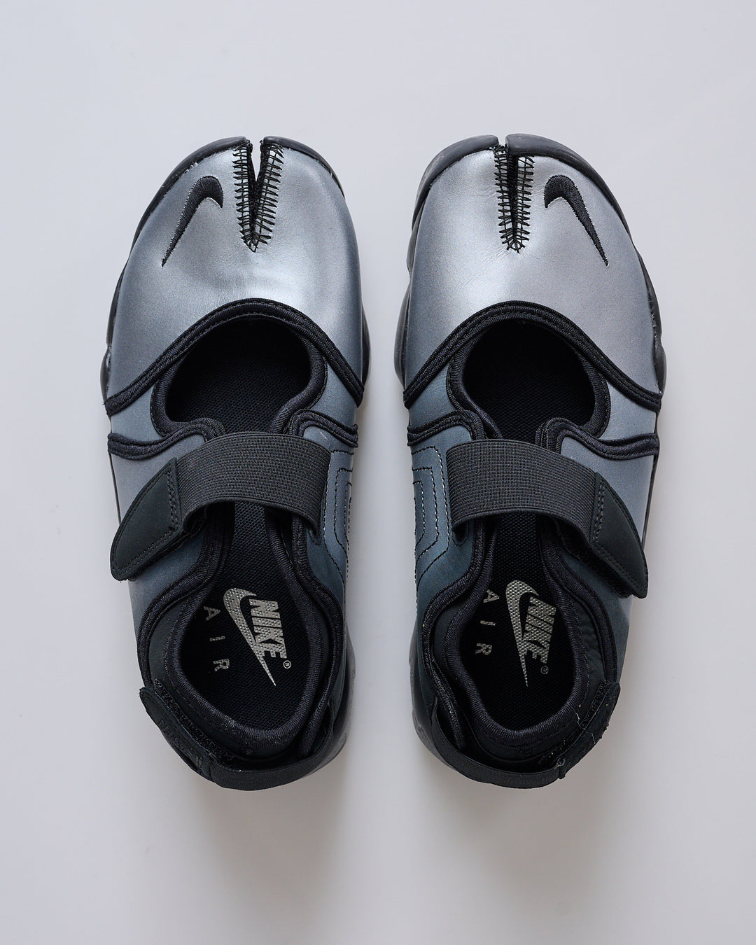 Nike Air Rift Leather Metallic Silver Black IH3656-095