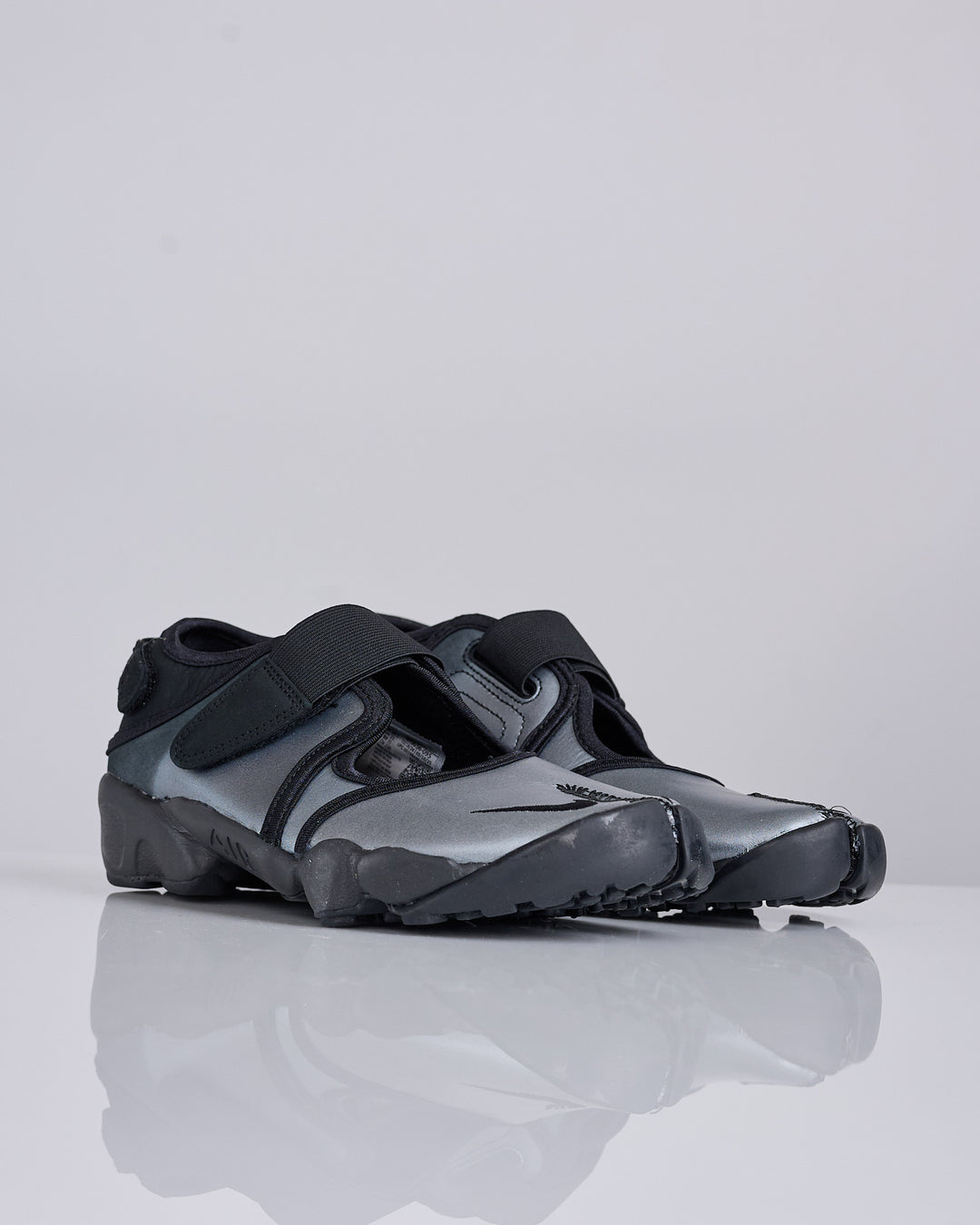 Nike Air Rift Leather Metallic Silver Black IH3656-095