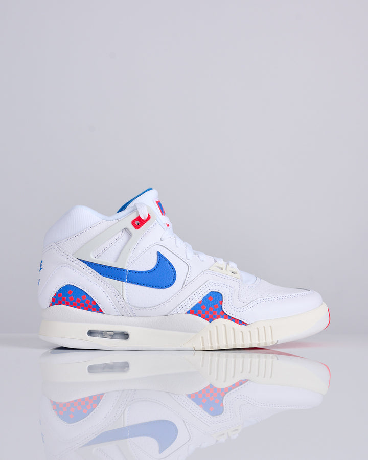 Nike Air Tech Challenge 2 White Royal Blue-Laser Crimson FZ9033 102