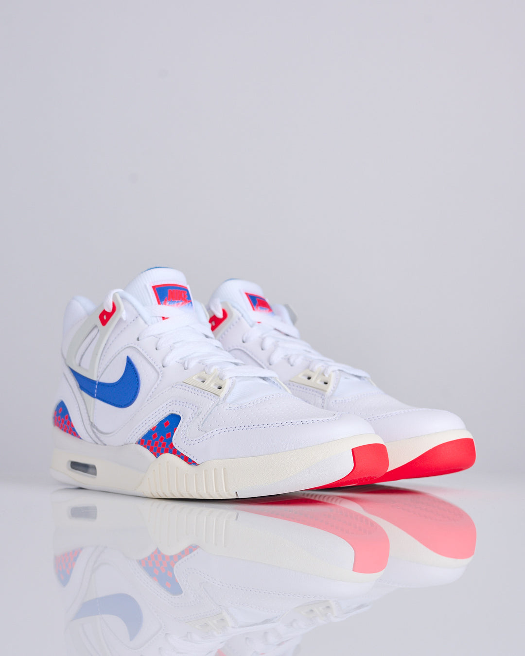 Nike Air Tech Challenge 2 White Royal Blue-Laser Crimson FZ9033 102