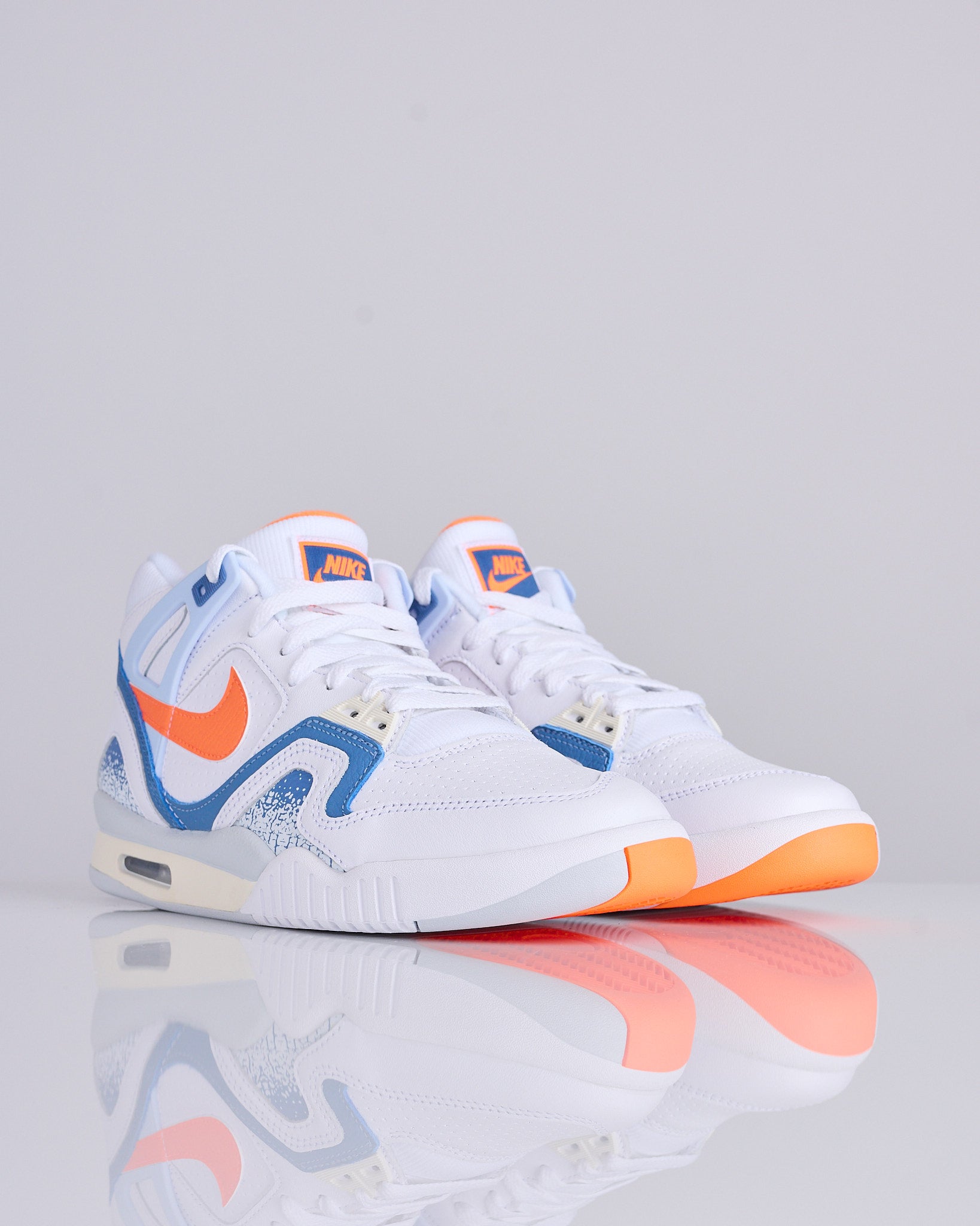 Nike Air Tech Challenge 2 White Tart-Stone Blue-Football