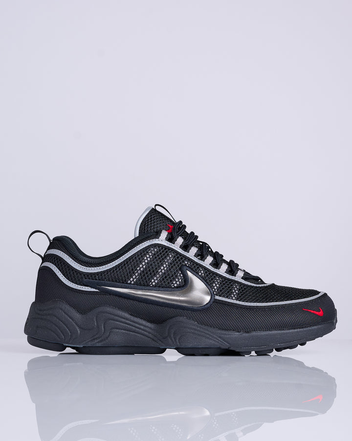 Nike Air Zoom Spiridon SP Black Black-Metallic Silver-Sport Red HF9117-002