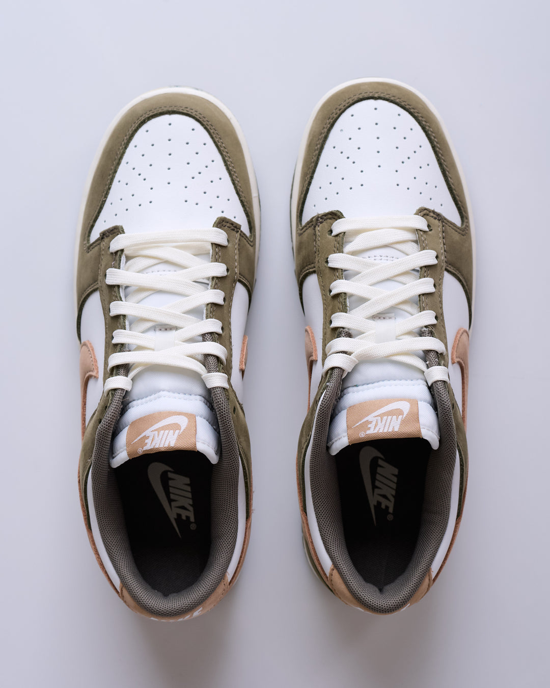 Nike Men's Dunk Low Retro Premium Medium Olive/Hemp-Summit White-Sail