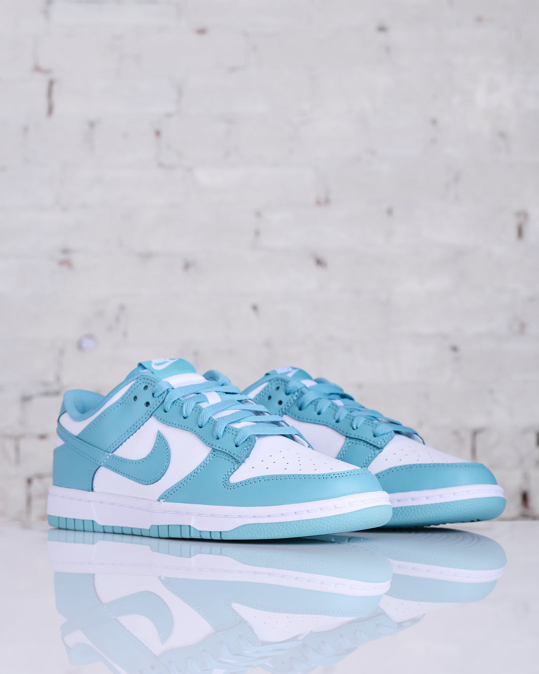 Nike Men's Dunk Low Retro White/Denim Turq