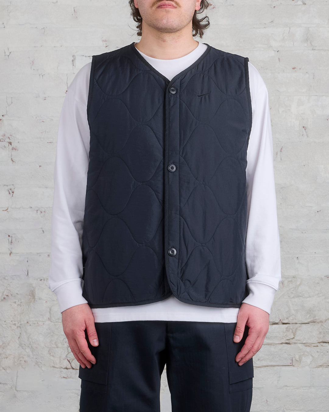 Nike Life Woven Insulated Military Vest Black Black