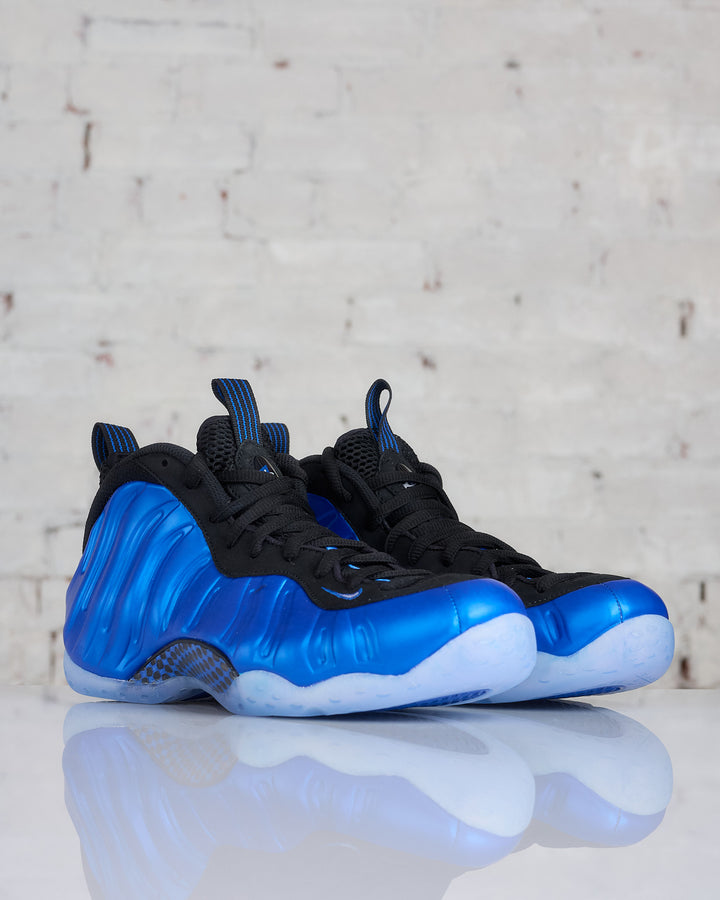 Nike Men's Air Foamposite One Dk Neon Royal White-Black-Clear