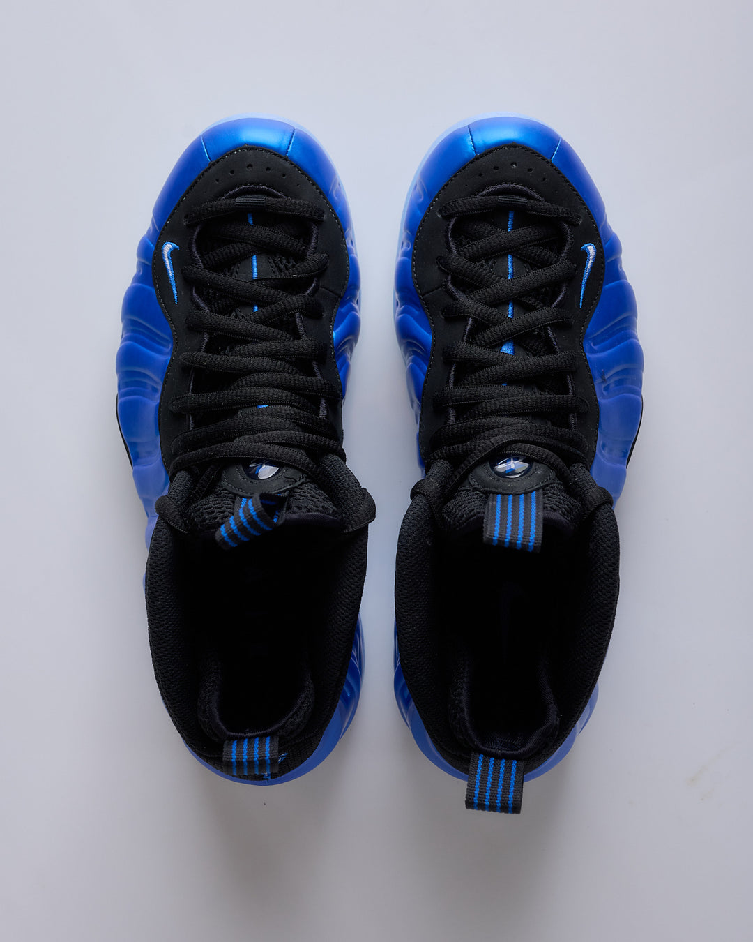 Nike Men's Air Foamposite One Dk Neon Royal White-Black-Clear