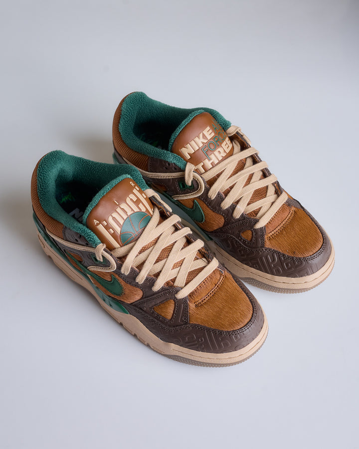 Nike Men's Air Force 3 Low x Nigo Baroque Brown Fir-Hemp-Pecan