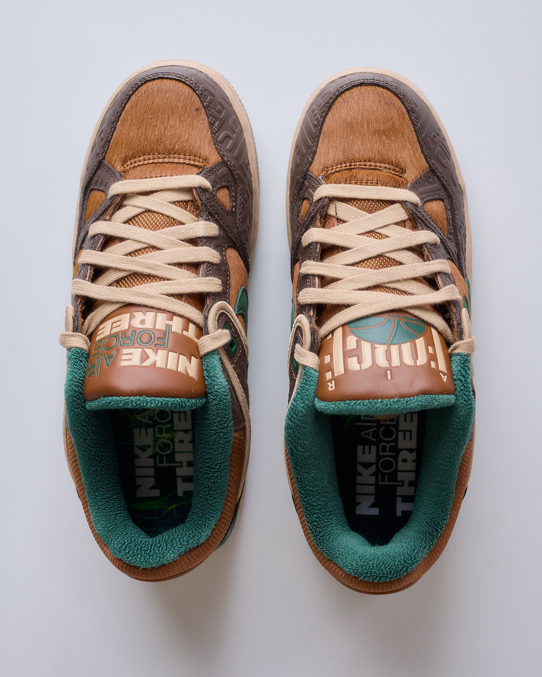 Nike Men's Air Force 3 Low x Nigo Baroque Brown Fir-Hemp-Pecan