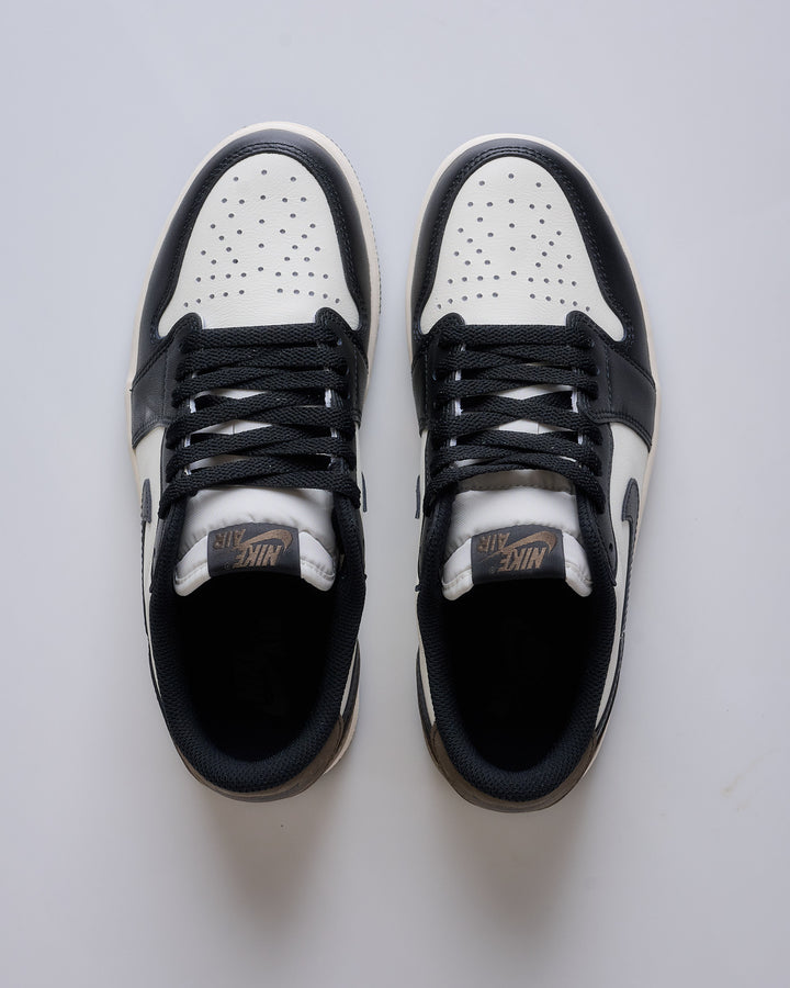 Nike Men's Air Jordan 1 Low OG "Mocha" Sail Black-Dark Mocha