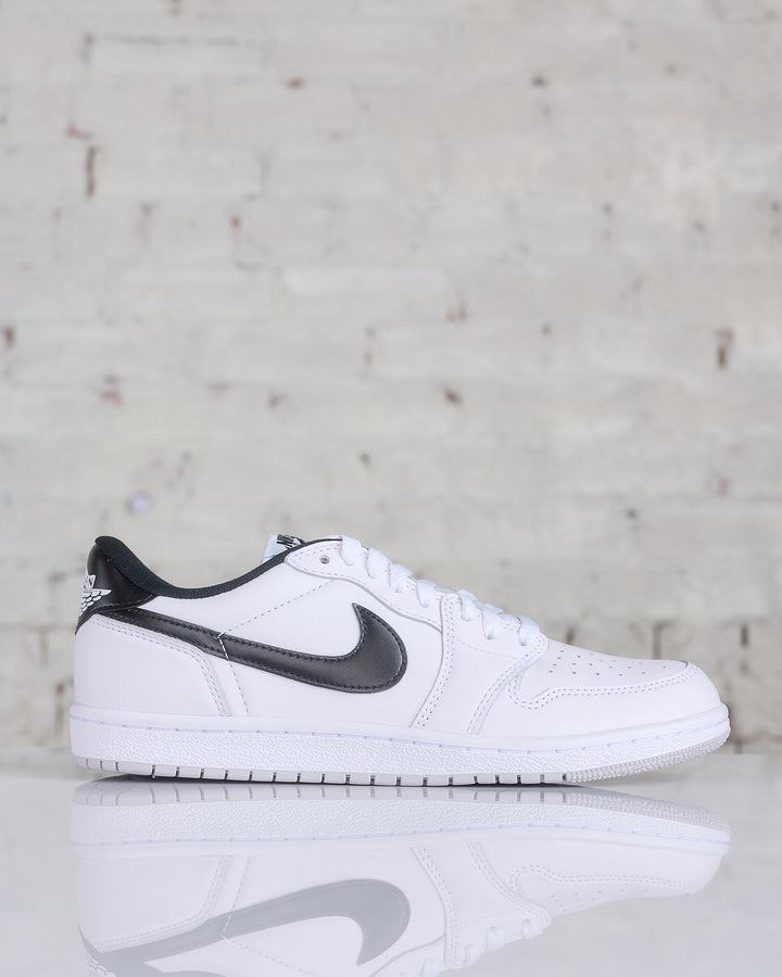 Nike Men's Air Jordan 1 Low '85 White Black-Neutral Grey