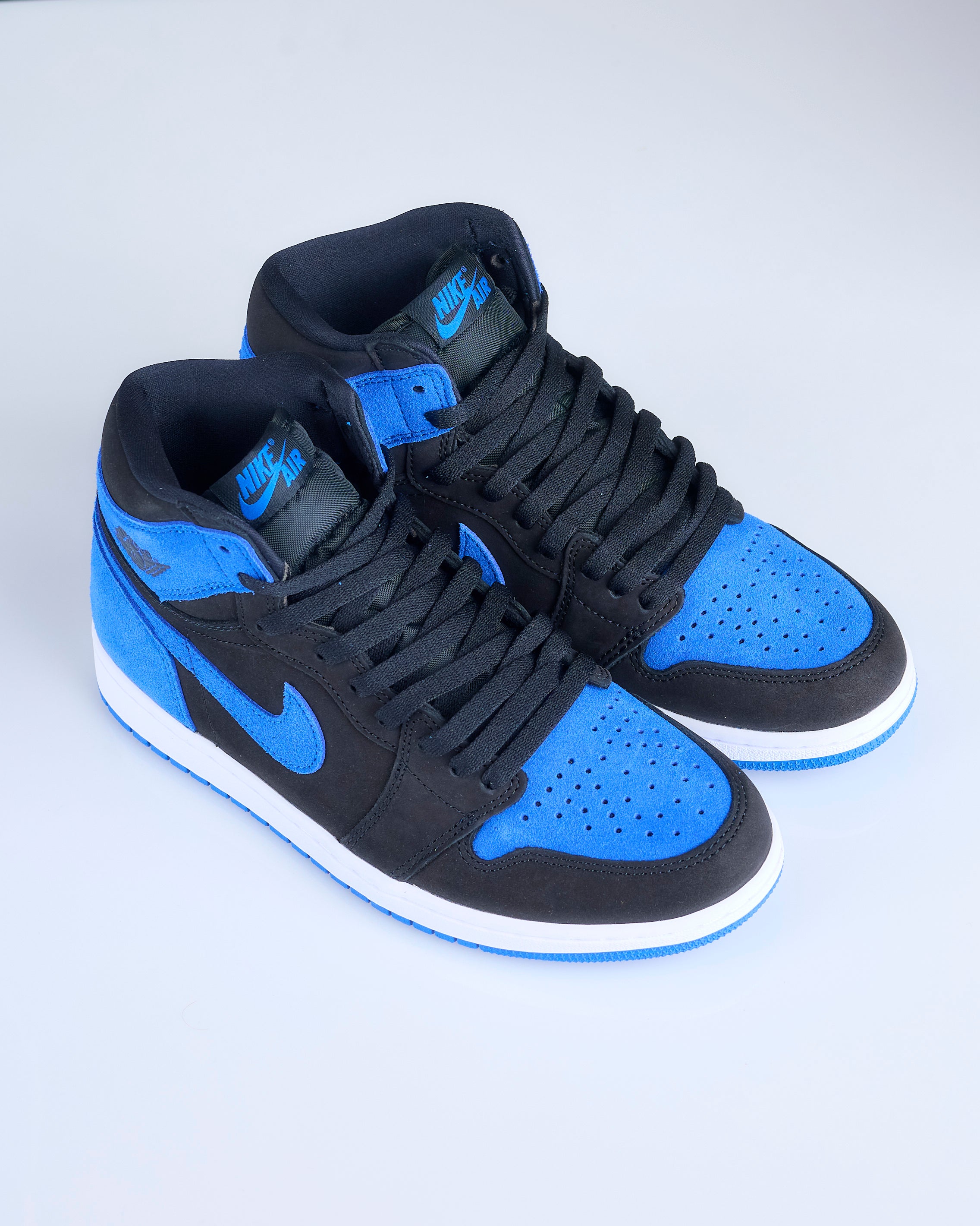 Nike Men's Air Jordan 1 Retro High OG Black / Royal Blue-White