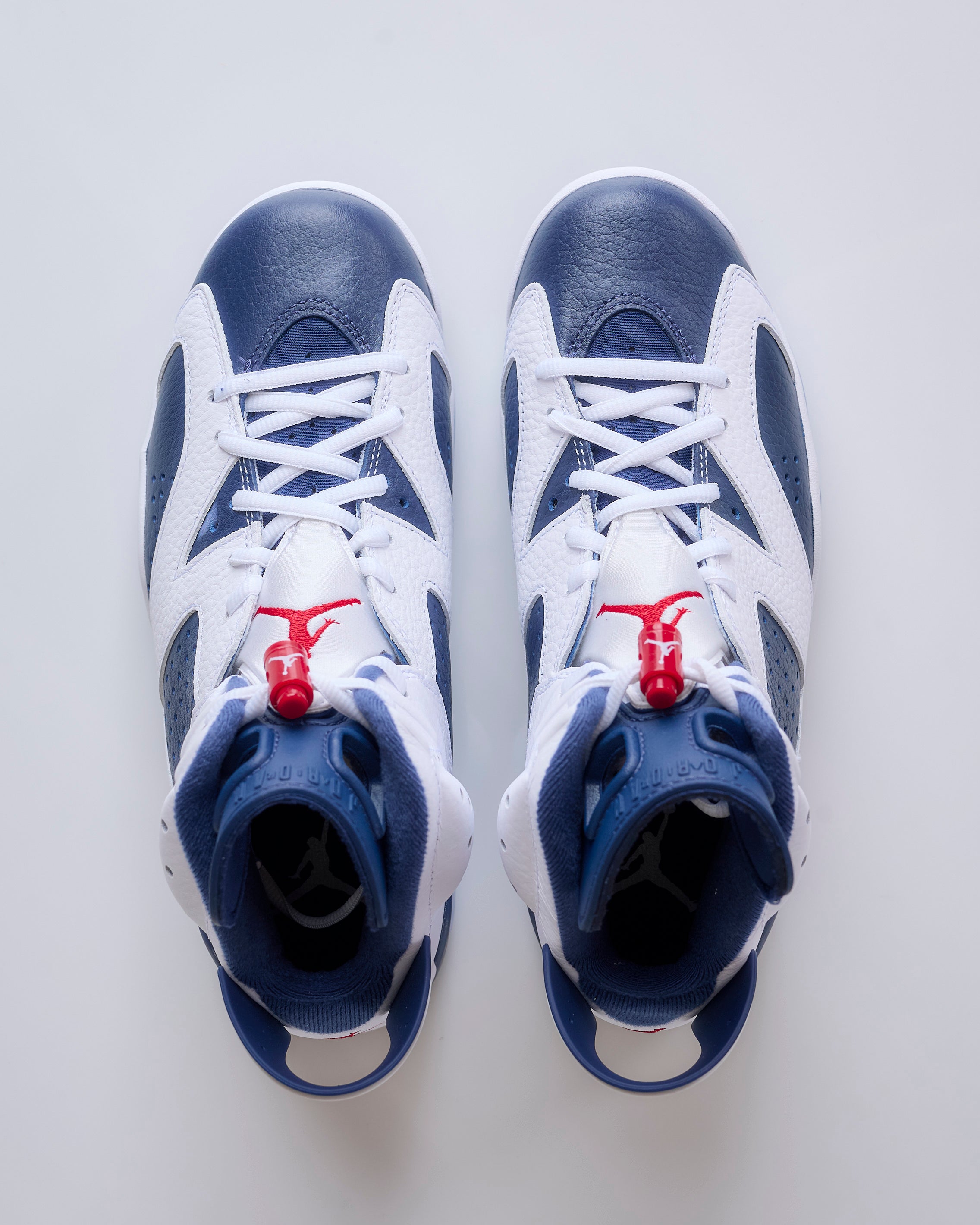 Nike Men s Air Jordan 6 Retro Olympic White Varsity Red Midnight Navy