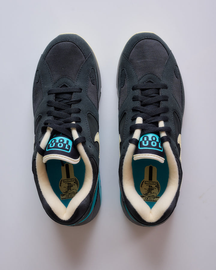 Nike Men's Air Max 180 Black Alabaster-Dusty Cactus