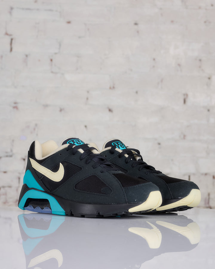 Nike Men's Air Max 180 Black Alabaster-Dusty Cactus