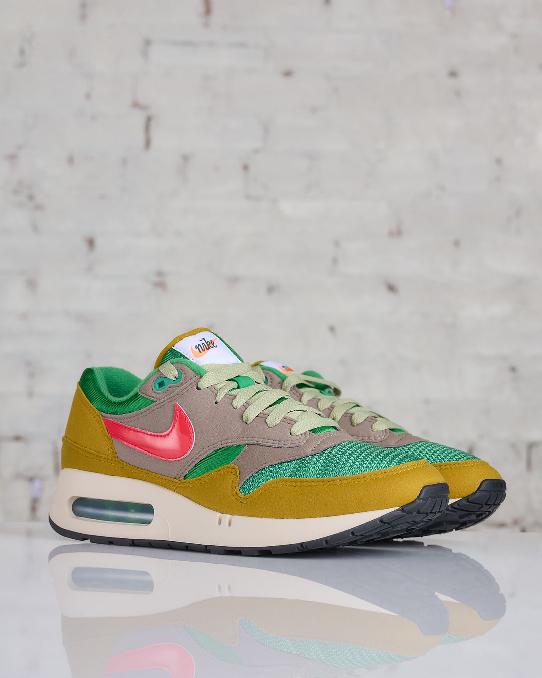 Nike Men's Air Max 1 '86 Premium Classic Green Ember Glow-Olive Grey