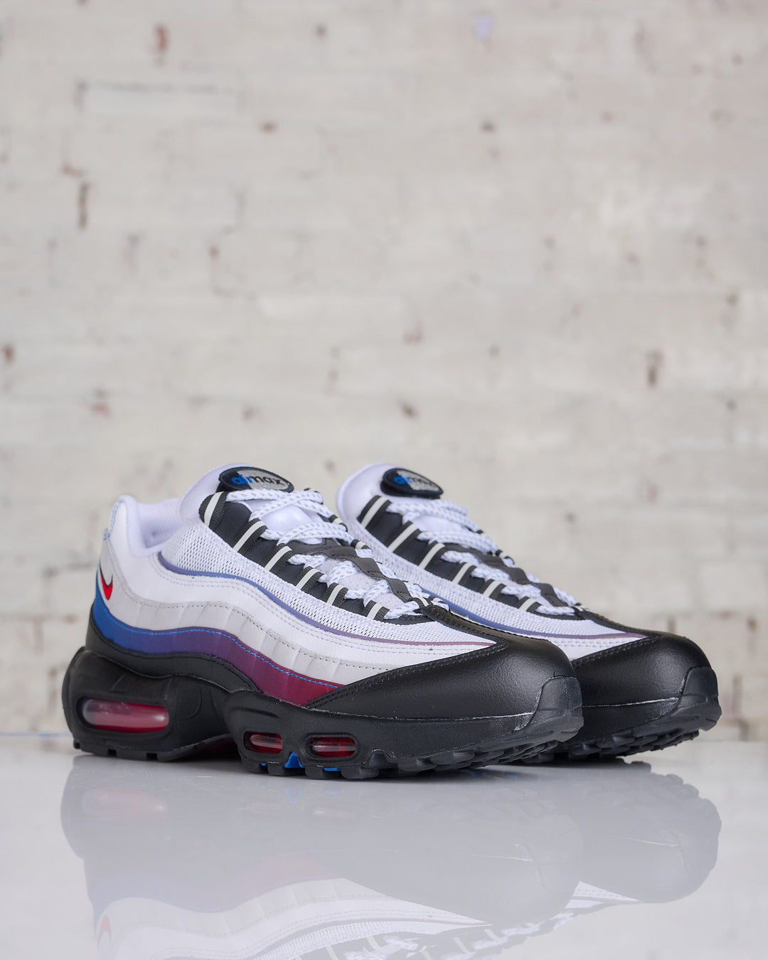 Nike Men's Air Max 95 Premium "Toronto" White University Red-Blue Jay-Black