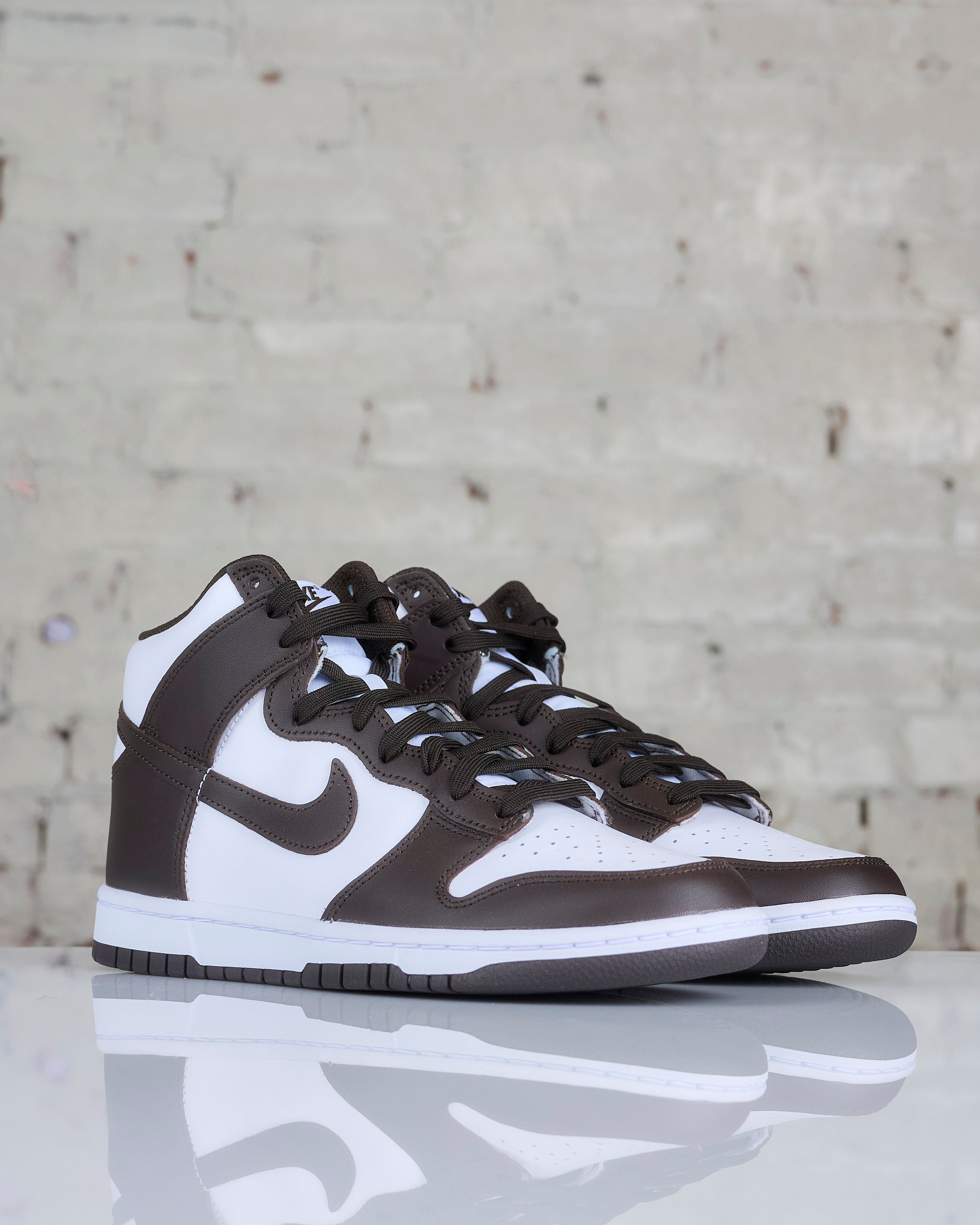 Nike Men's Dunk High Retro White / Velvet Brown-White DV0829 100