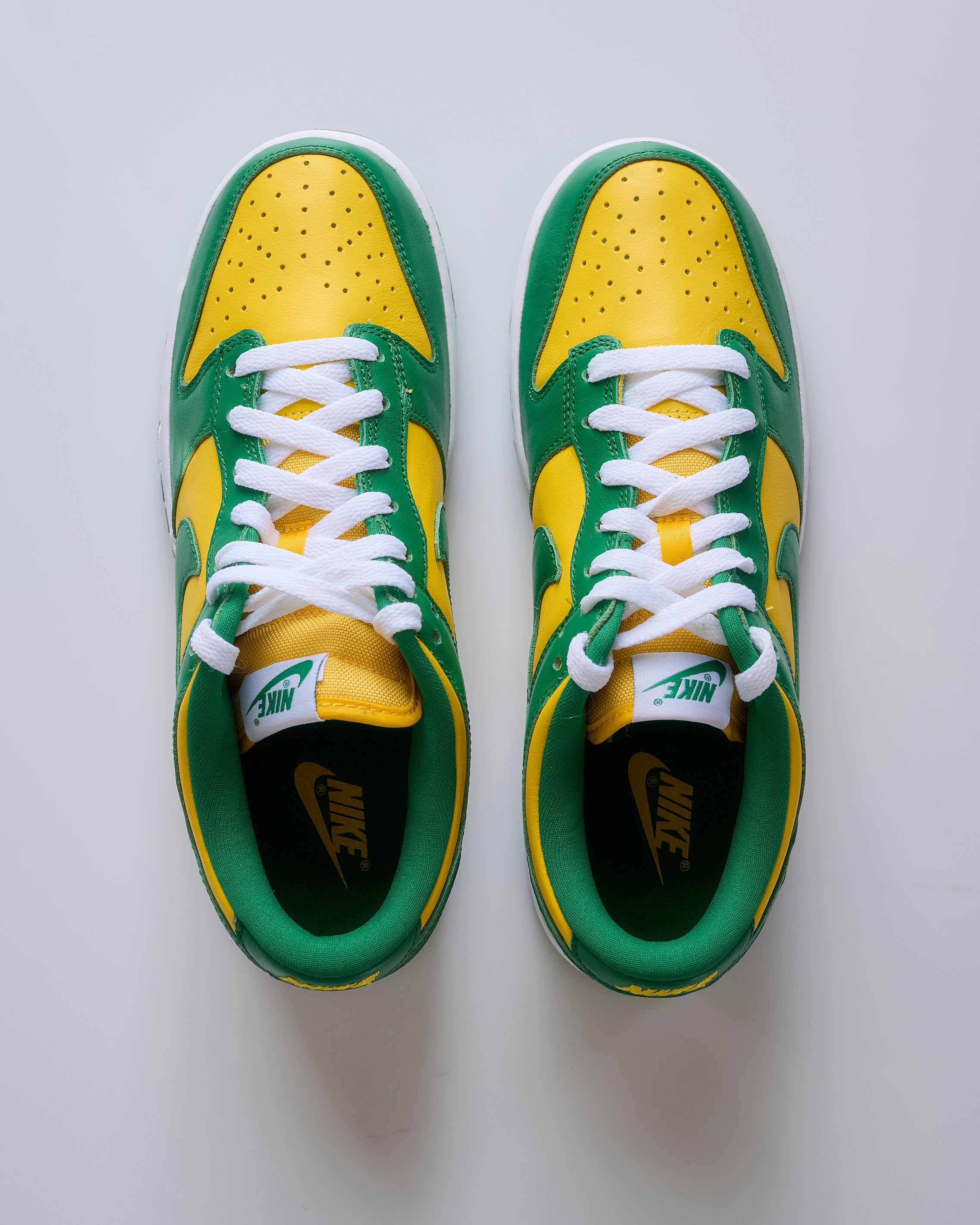 Dunk low sp outlet varsity maize pine green