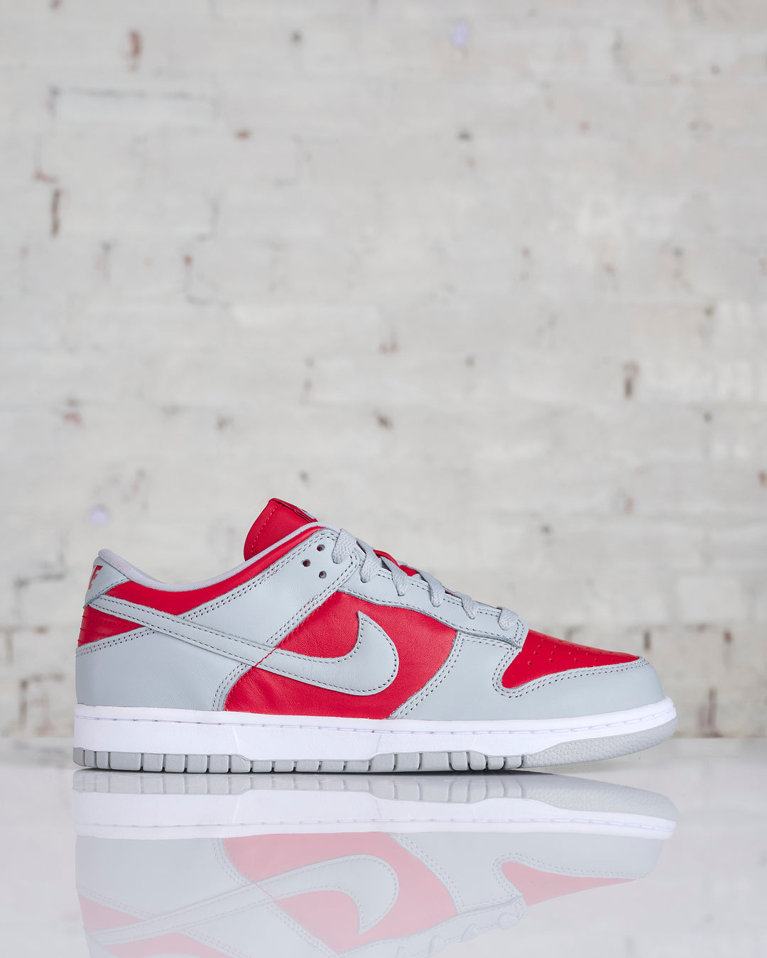 Nike Dunk Low Mens Nike Red Men's Sneakers And Shoes Nike Dunk Low