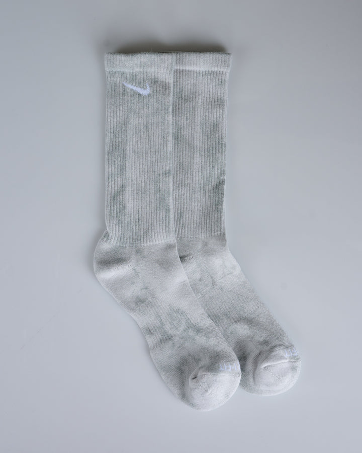 Nike Men's Everyday Plus Sock Lt Smoke Grey/White