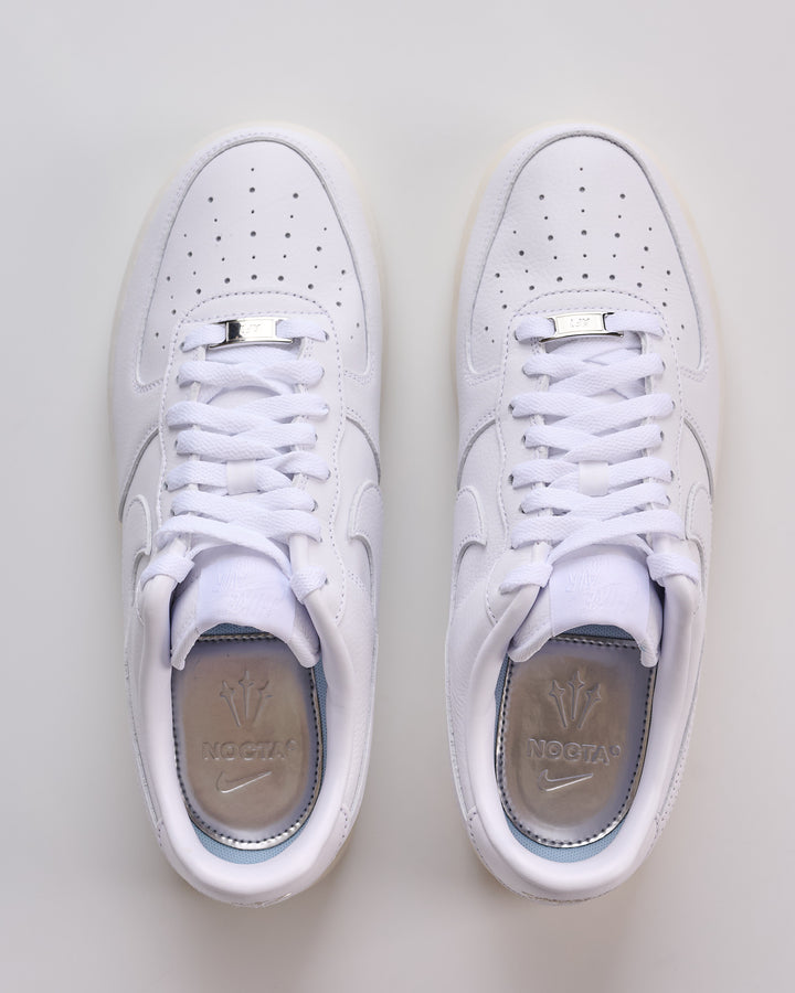 Nike NOCTA Air Force 1 Low White Cobalt Tint-Metallic Silver