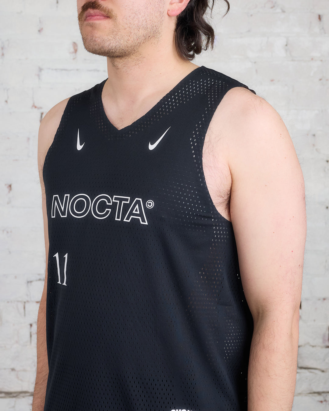Nike NOCTA Basketball Dri-FIT Jersey Black/White