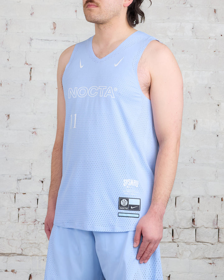 Nike NOCTA Basketball Dri-FIT Jersey Cobalt Bliss/White