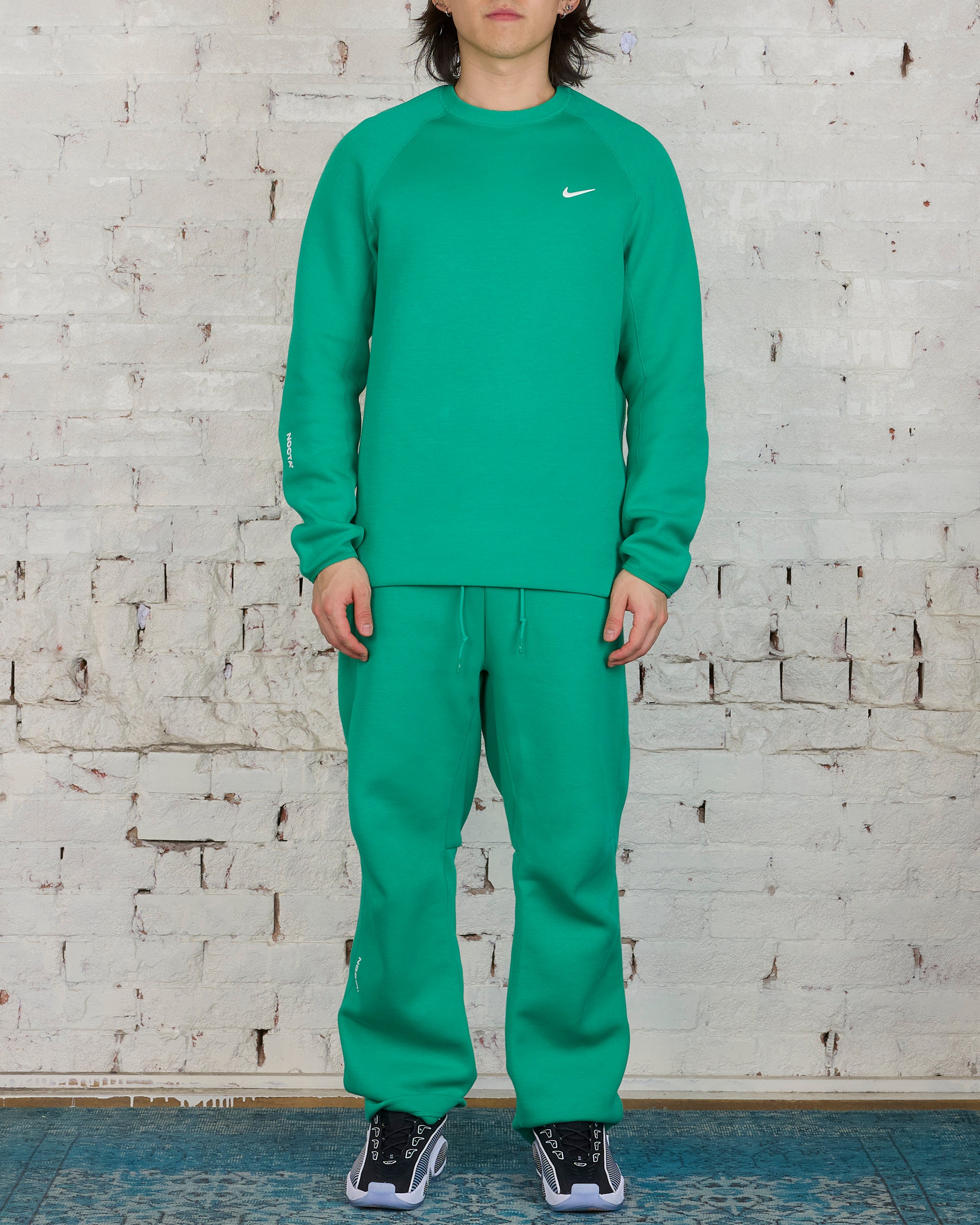 Nike NOCTA Tech Fleece Crew Stadium Green/Sail