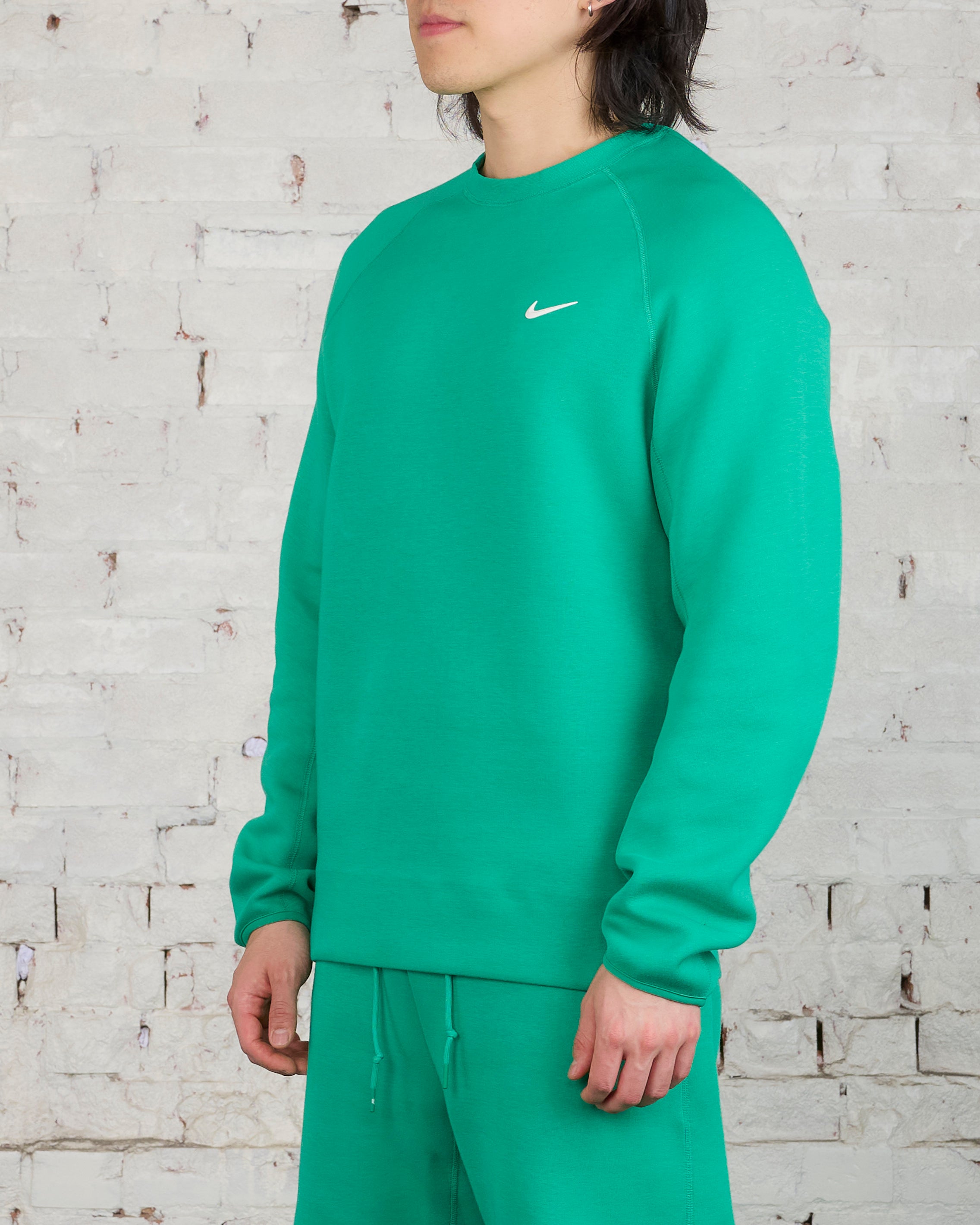 Nike NOCTA Tech Fleece Crew Stadium Green/Sail