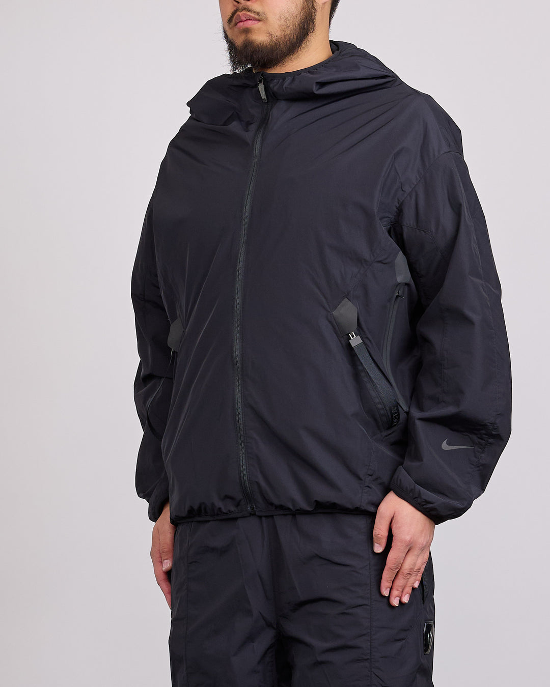 Nike NOCTA Shroud Cut Track Jacket Black Black Refblk IO9015-010