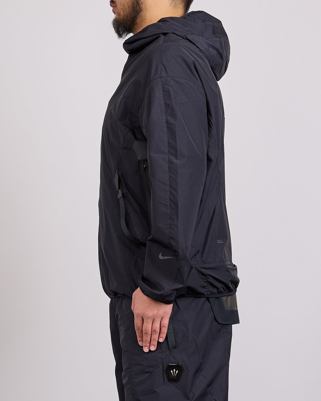 Nike NOCTA Shroud Cut Track Jacket Black Black Refblk IO9015-010