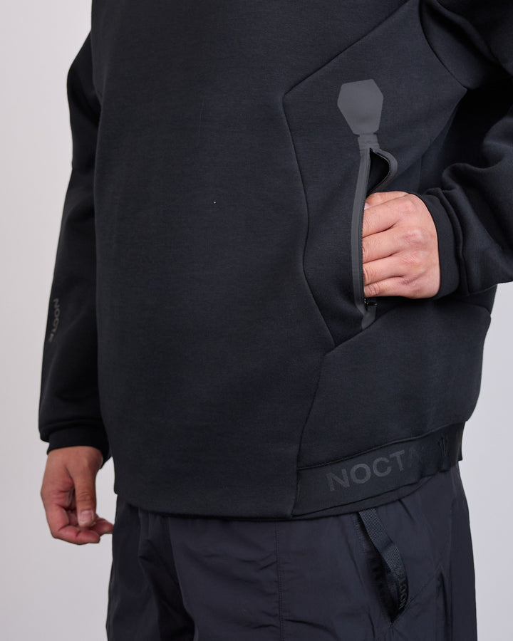 Nike NOCTA Trapeziud-Cut Crew-Neck Pullover Black Refblk IO9014-010