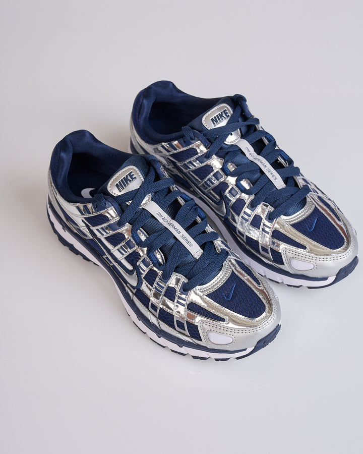 Nike P-6000 Midnight Navy Metallic Silver-White CN0149-400
