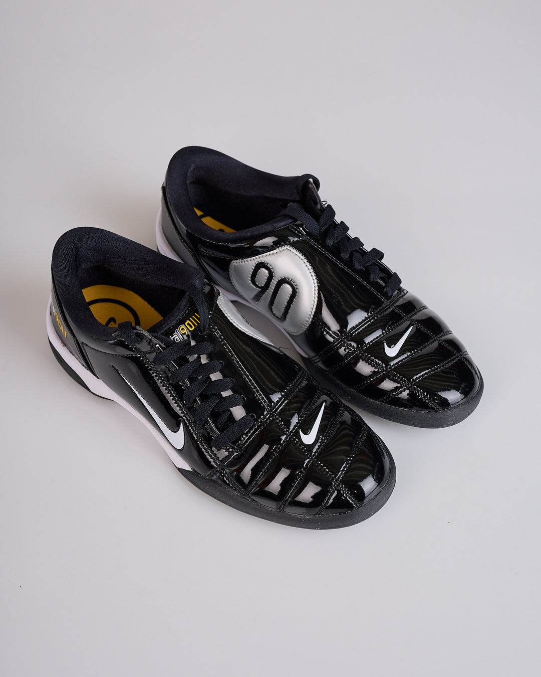 Nike T90 SP Black White-Metallic Silver HJ9351 001