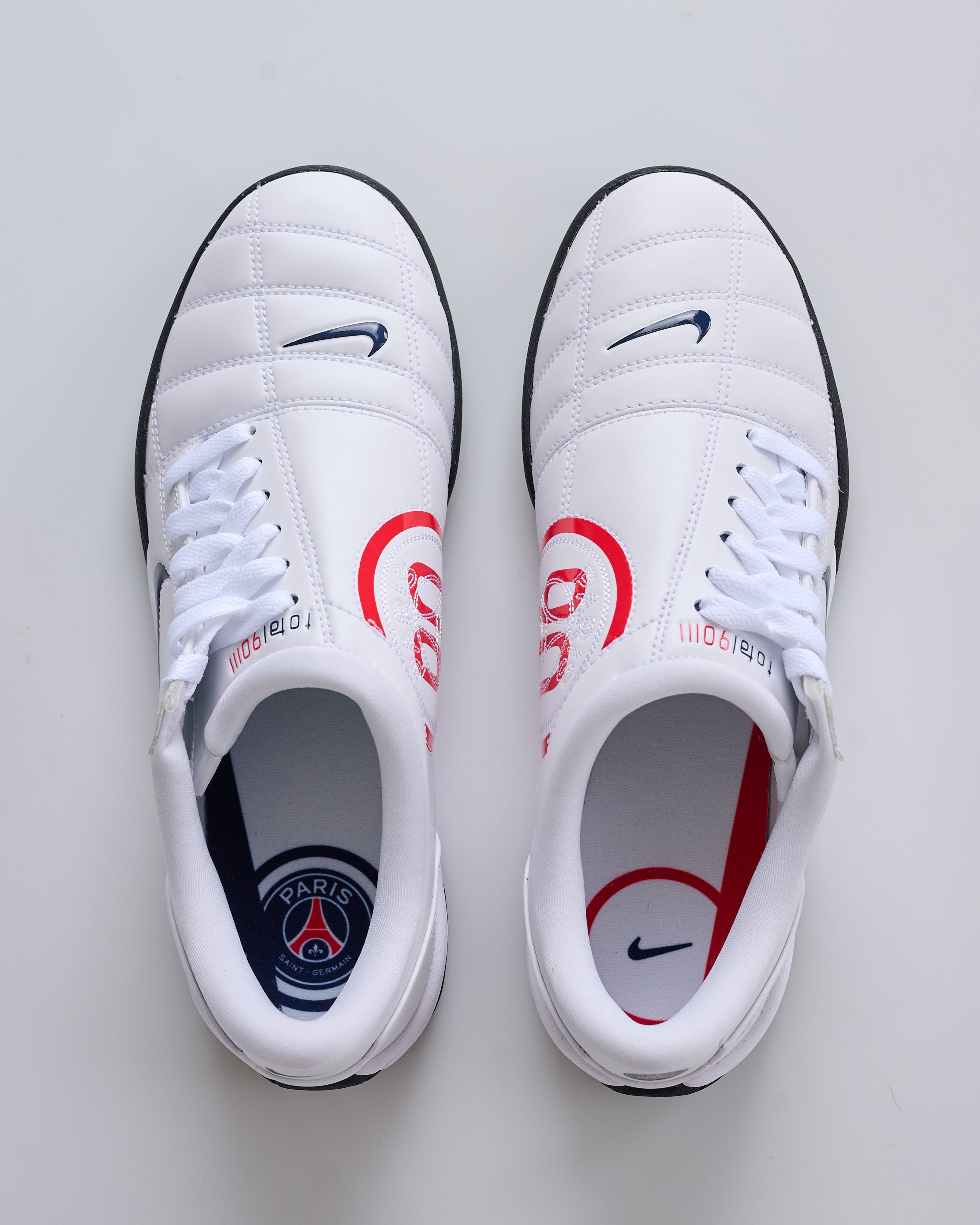 Nike Total 90 White/Midnight Navy-Challenge Red-Black – LESS 17
