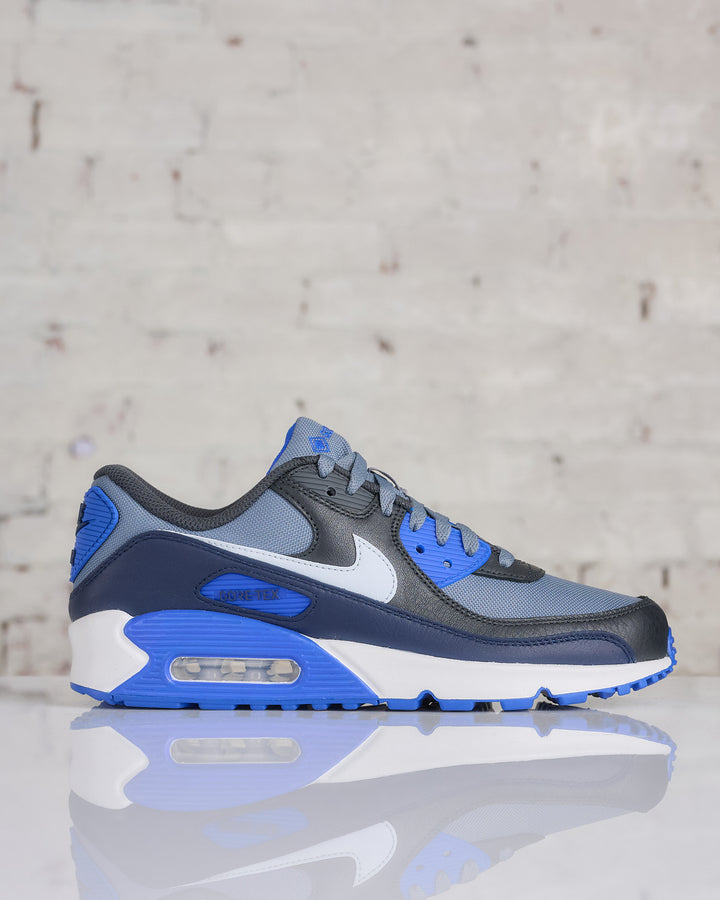 Nike Men's Air Max 90 GORE-TEX Cool Grey Pure Platinum-Anthracite