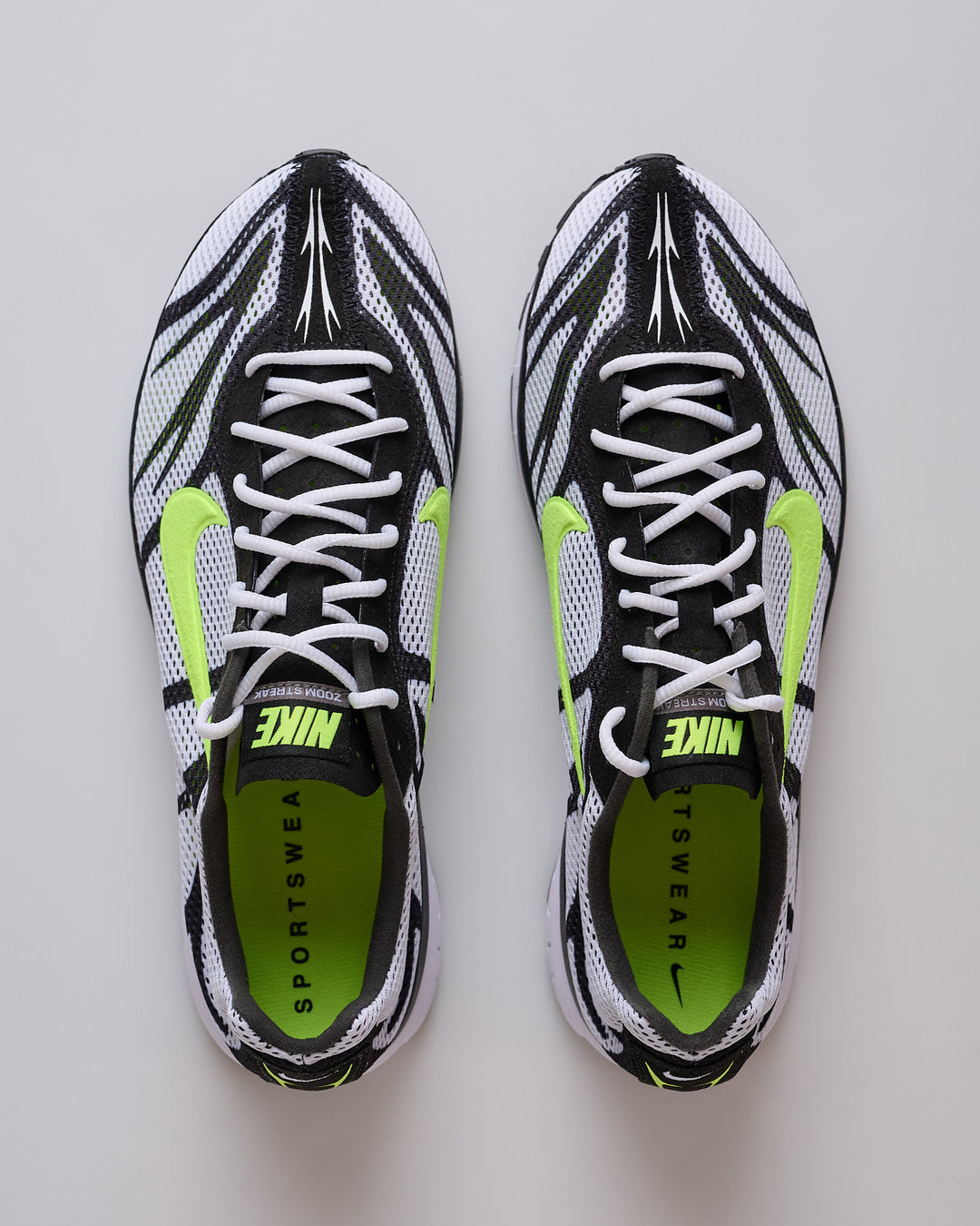 Nike Zoom Streak 3 White Volt-Flat Pewter-Black IQ8012 100