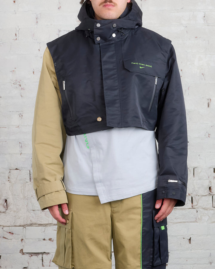 Nike x Feng Chen Wang Unisex Transform Jacket Black / Khaki