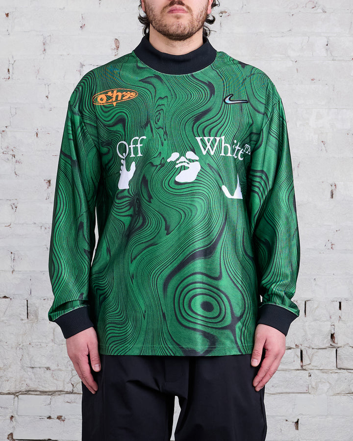 Nike x Off-White™ Allover Print Jersey Kelly Green
