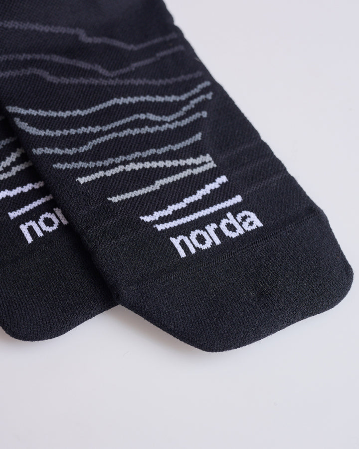 Norda Performance Sock Black