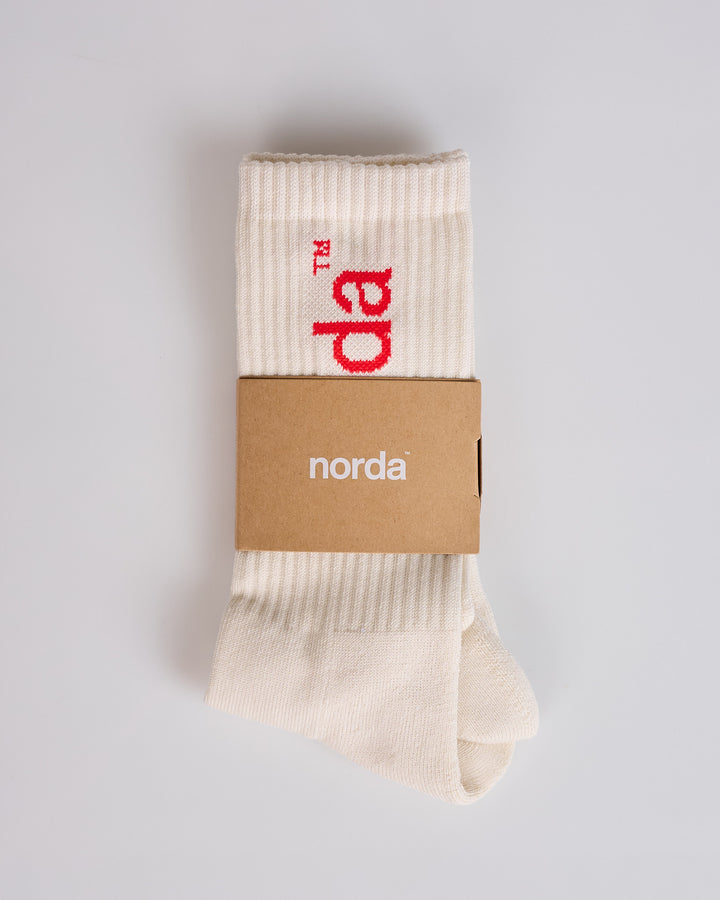 Norda Retro Sock Cream